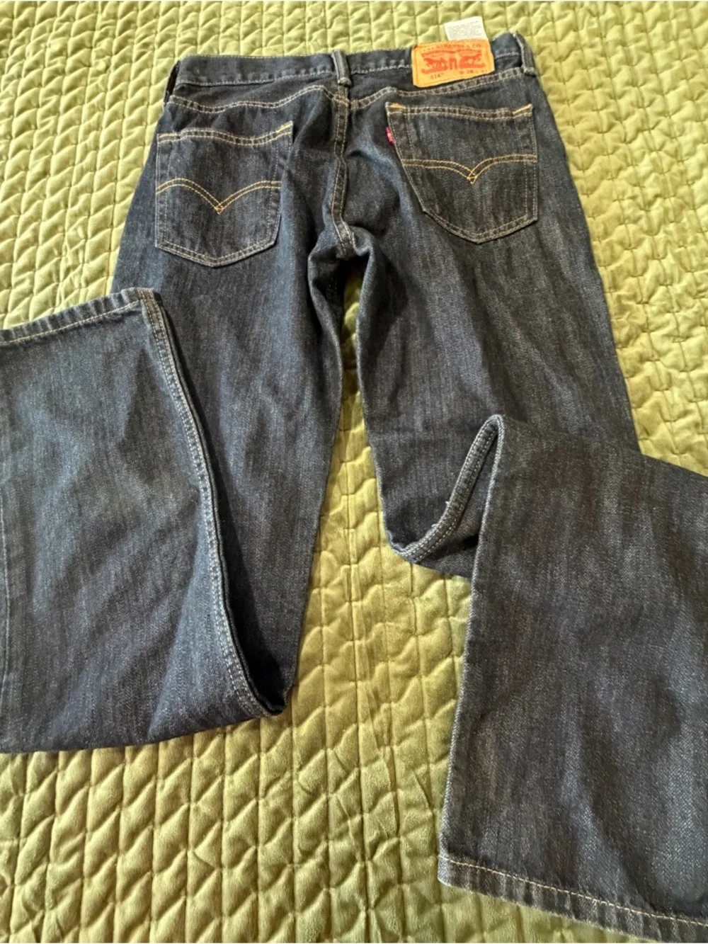 Levi’s 514‎ Dark Wash Straight Leg Jeans  denim size 28 x 32